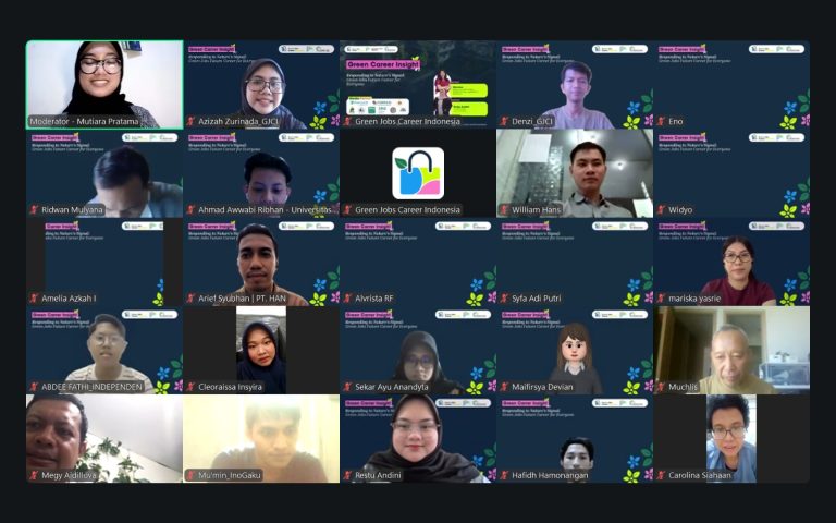 Green Career Insight #1: Mempersiapkan Generasi Muda Menghadapi Masa Depan Green Jobs